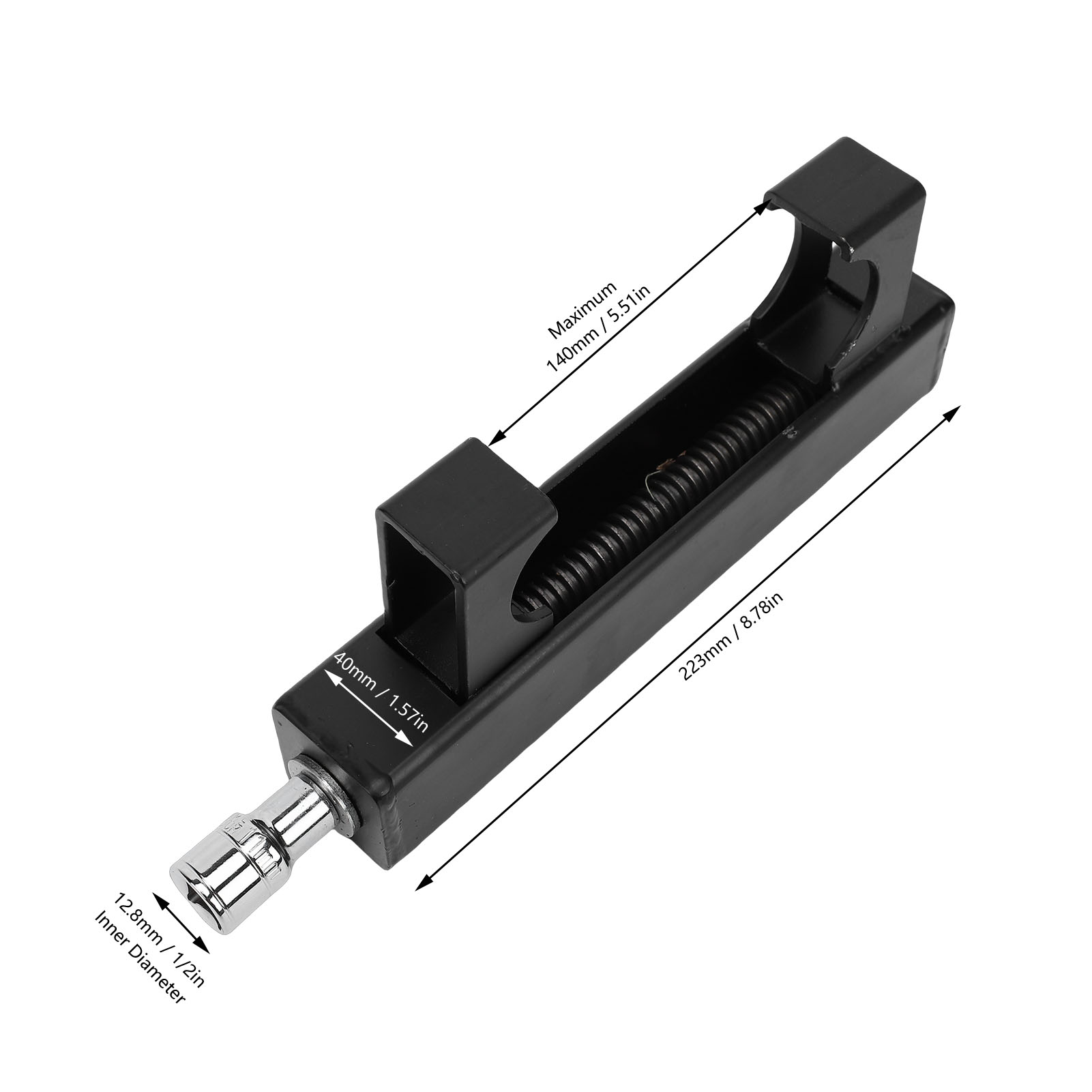 Garosa Máy siết dây Oreilet 1/2in Đầu nối ổ đĩa vuông Máy khoan điện/Cờ lê Ratchet thủ công Bộ căng cáp điện cho công việc điện Giá 612,000 Đồng*Miễn phí vận chuyển