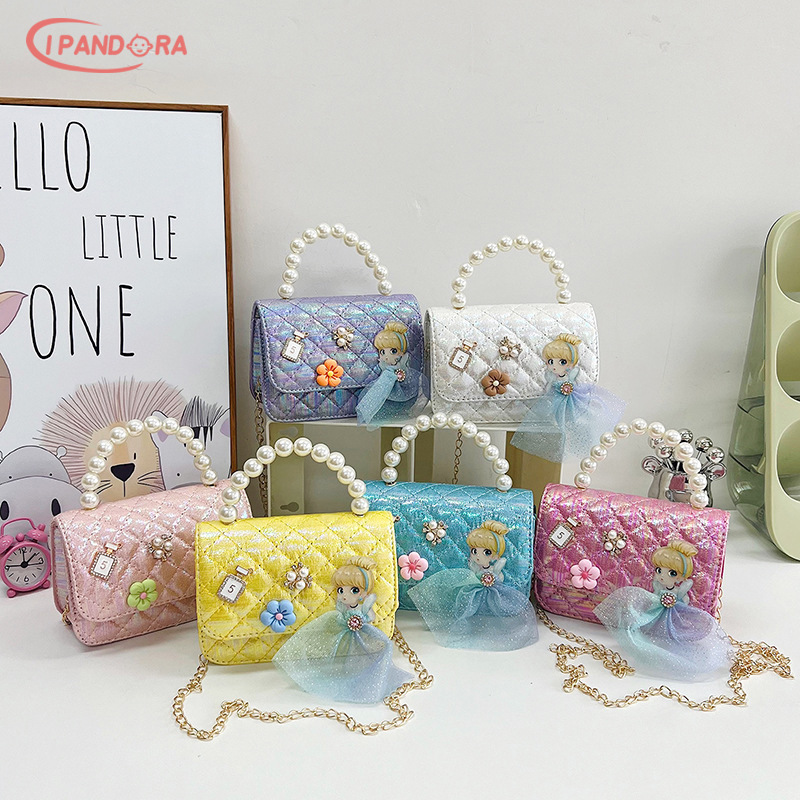 IP Girls' bags crossbody bag princess handbag little girl fashion shoulder bag small shoulder bag