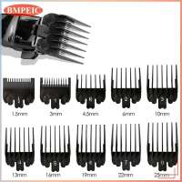 BMPEIC ชุดหวีสำหรับตัดผม10ชิ้นอุปกรณ์ตัดผม1.5-25มม.