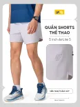 [BST Cooler & Closer] Quần Shorts Thể Thao Nam YODY quần đùi 5 inch AirLite thoáng nhẹ, bền màu MAJT26S015