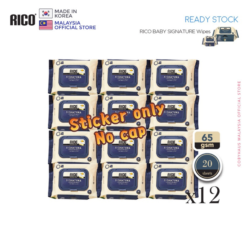 RICO Korea Baby Wet Wipes Bundle (Sensitive/Signature/Premium/Baby Product/Hand Sanitizer)