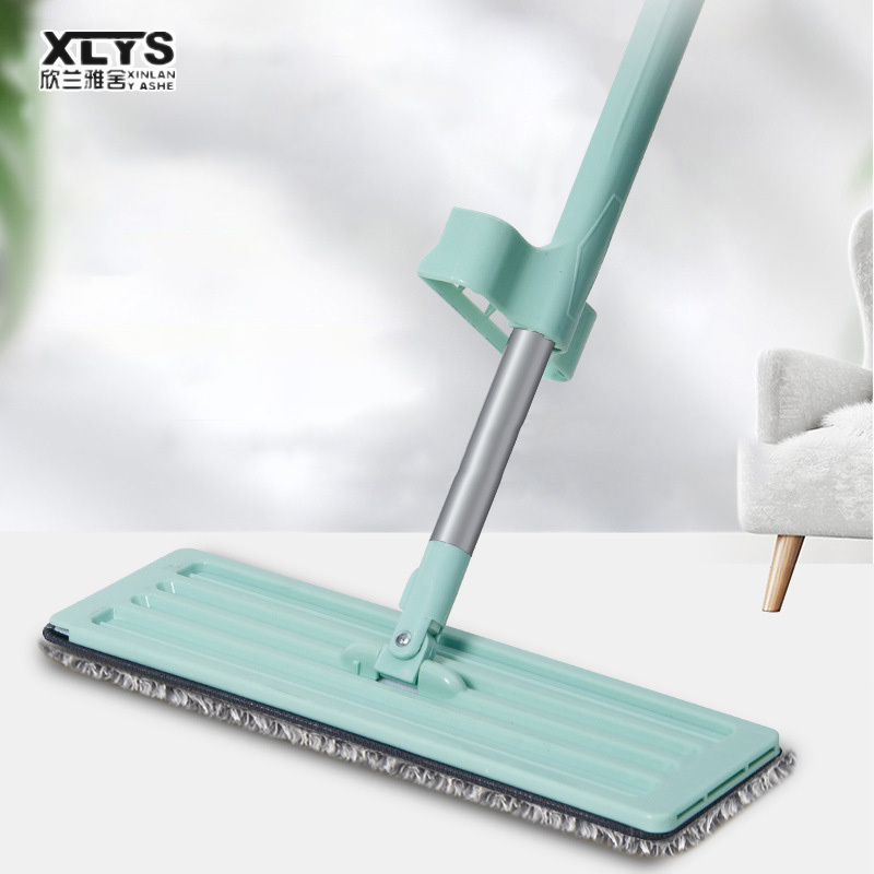 mop Flat mop Home mop Lazy flat mop Rotatable mop capable of mopping the floor and being easily cleaned ราคา 109 บาท*ส่งฟรี