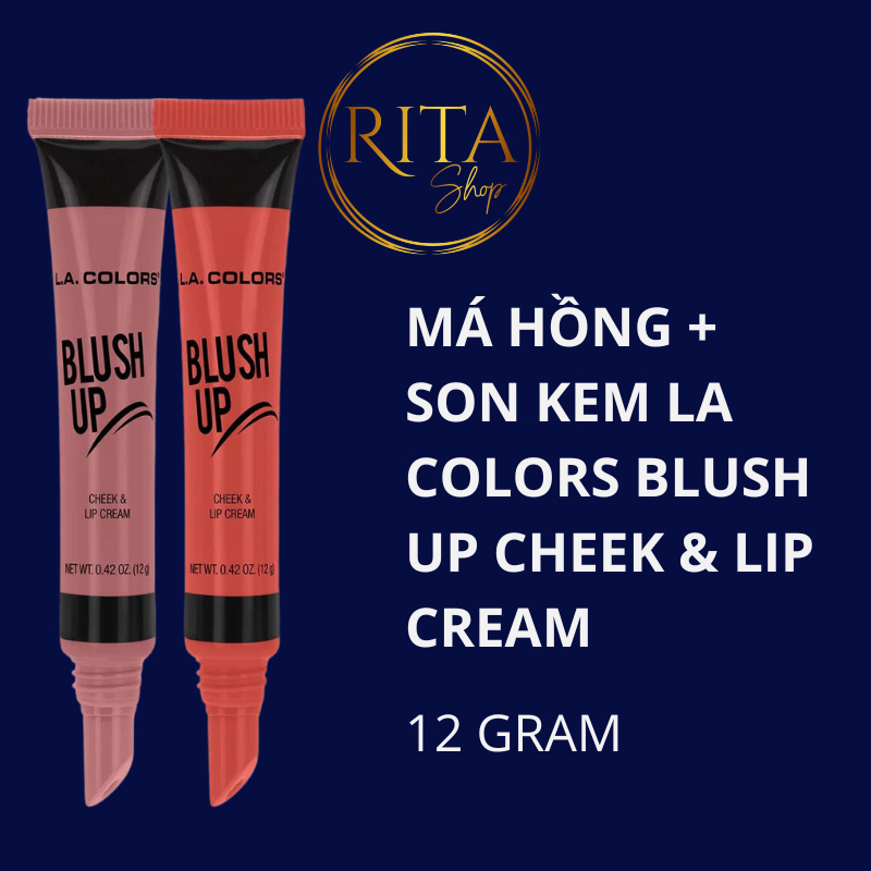 Má hồng + Son kem La Colors Blush Up Cheek and Lip Cream