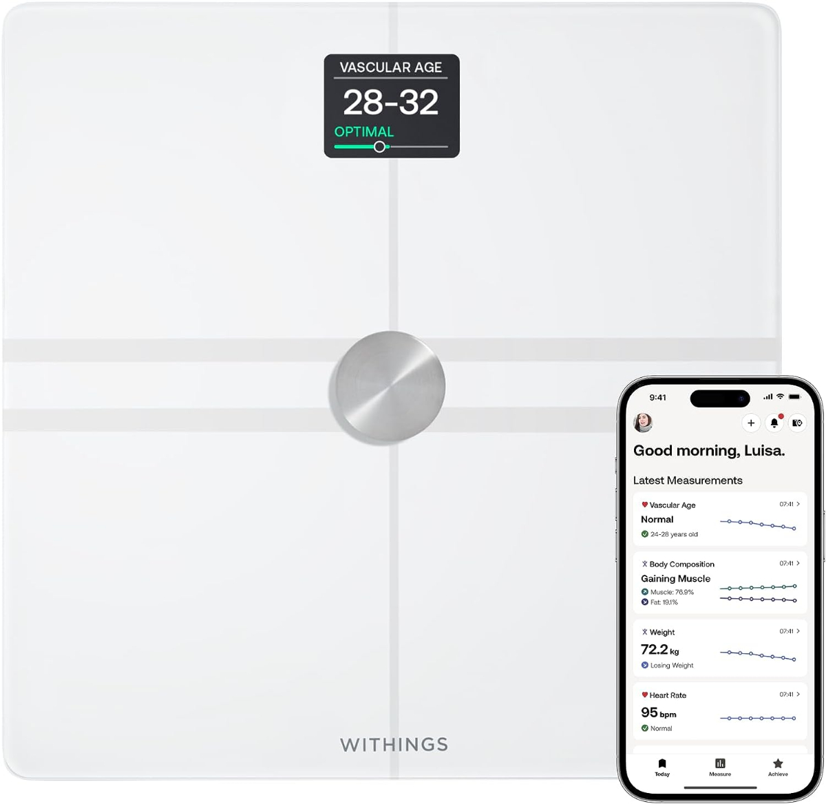 Nokia Body+ Body Composition Wi-Fi Scale