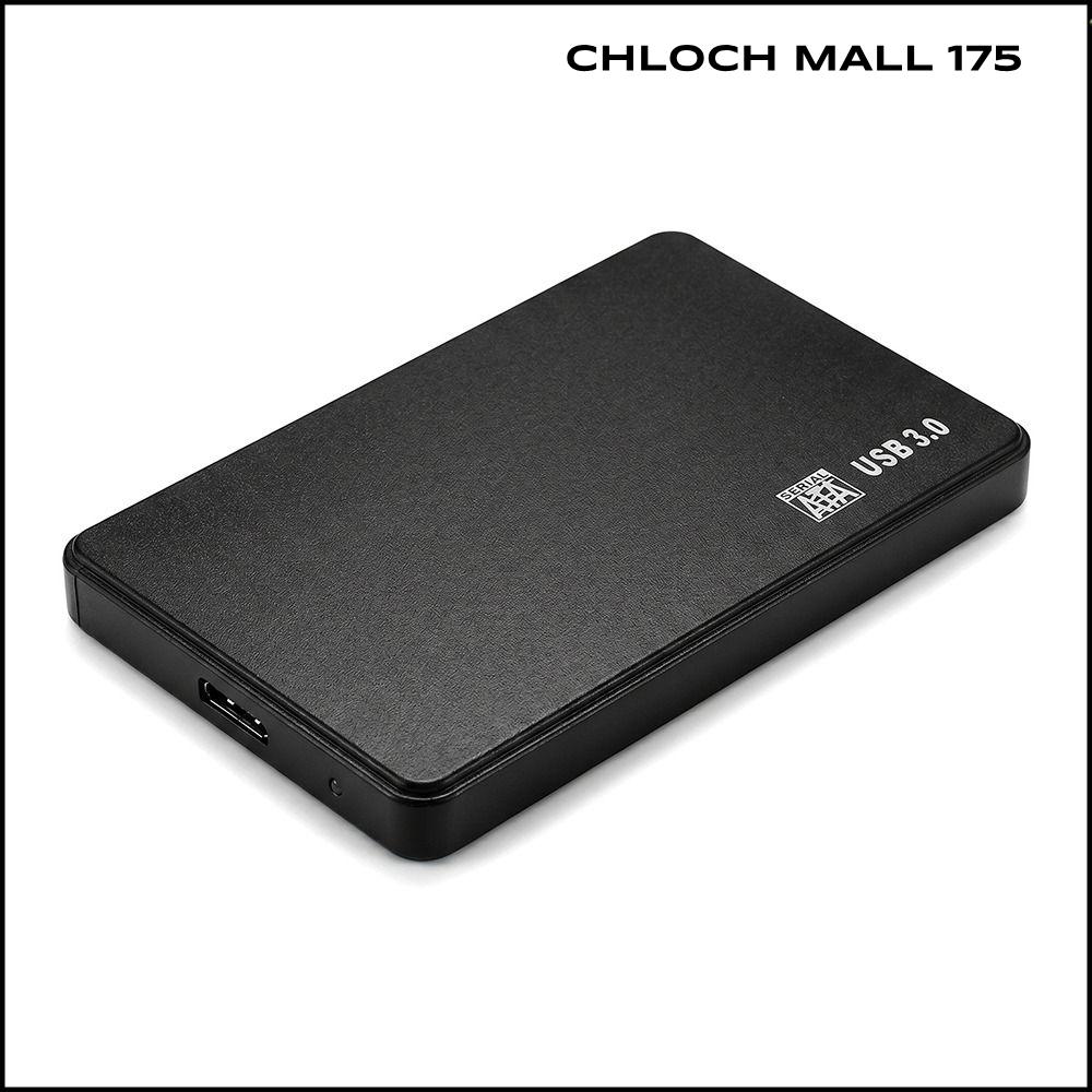 CHLOCH 175 ยูเอสบี 3.0 กล่องใส่ฮาร์ดไดรฟ์ 2.5 นิ้ว ไม่รวมฮาร์ดดิสก์ กล่องใส่ฮาร์ดไดรฟ์ภายนอก เสียบแล้วใช้งานได้ทันที 5 กิกะบิตต่อวินาที อะแดปเตอร์ SATA เป็น USB แล็ปท็อป ราคา 181 บาท*ส่งฟรี