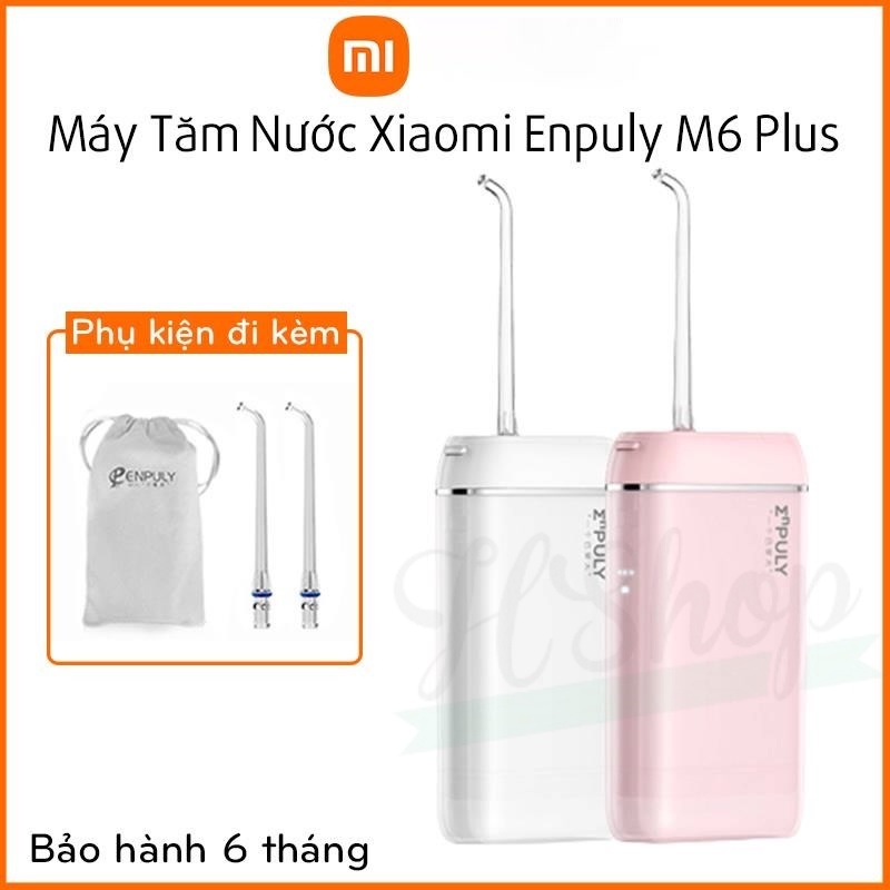 Máy tăm nước mini Xiaomi Enpuly  W1 Plus   /M6 PluS ML8 /Chống Thấm Nước IPX7 Dung Tích/  M6 Plus  Kèm vòi thay thế- HSHOP365 HSHOP365HN