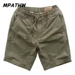 MPATHW  Quần short nam dáng rộng thoải mái, chất cotton thoáng mát, mẫu mới mùa hè, thiết kế dây rút tiện lợi, phù hợp đi biển và sinh hoạt hàng ngày