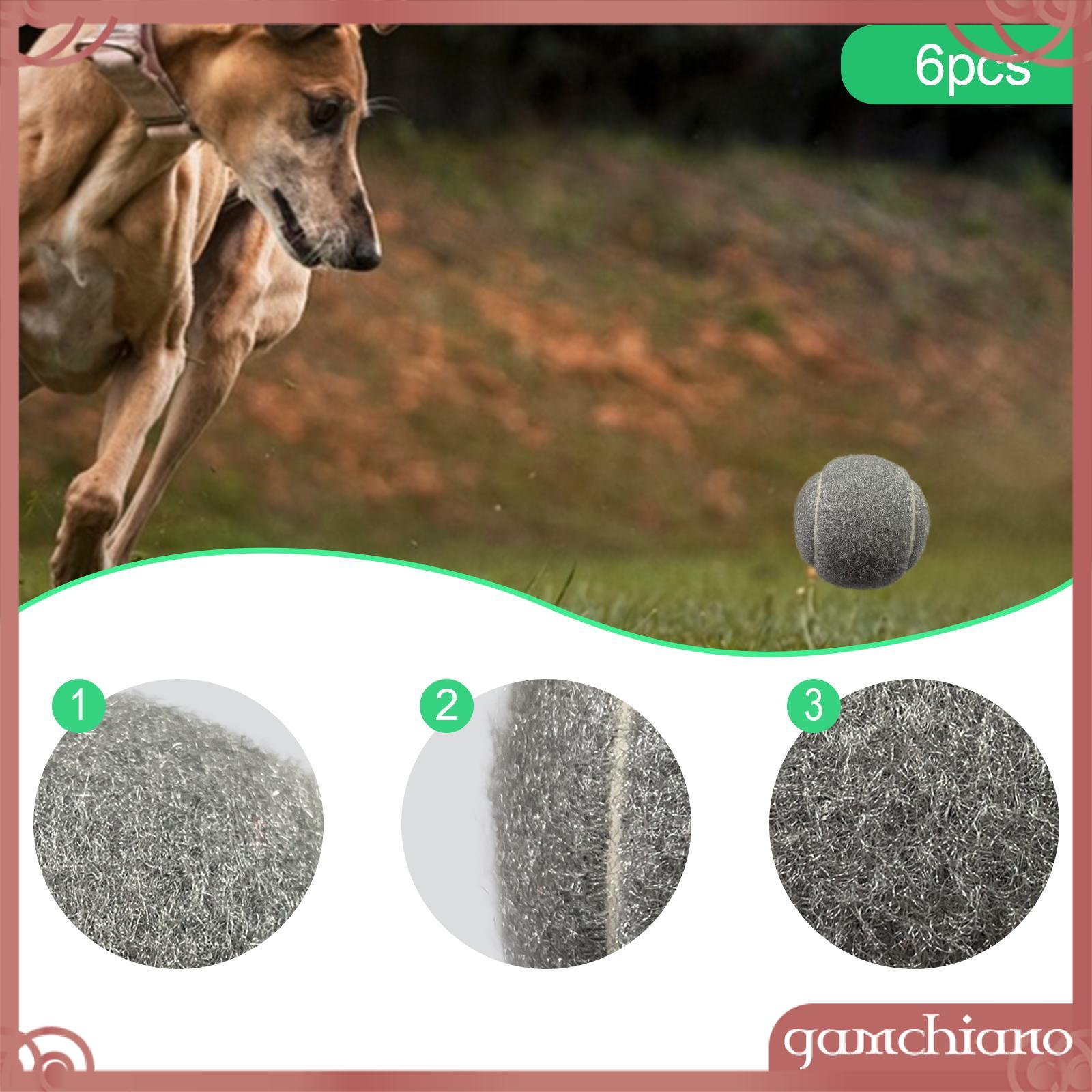 Gamchiano 6x bóng tennis Chơi Bóng Chuyên Nghiệp 65Mm Dia Cho Các Hoạt Động Những Người Đam Mê Quần Vợt Ngoài Trời Người Mới Bắt Đầu Vợt Thể Thao