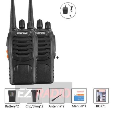 Baofeng BF-888S Walkie Talkie 5W 400-470MHz UHF BF888s BF 888S Cheap Two Way Radio with USB Charger 16Channels H777 Radio BF 888
