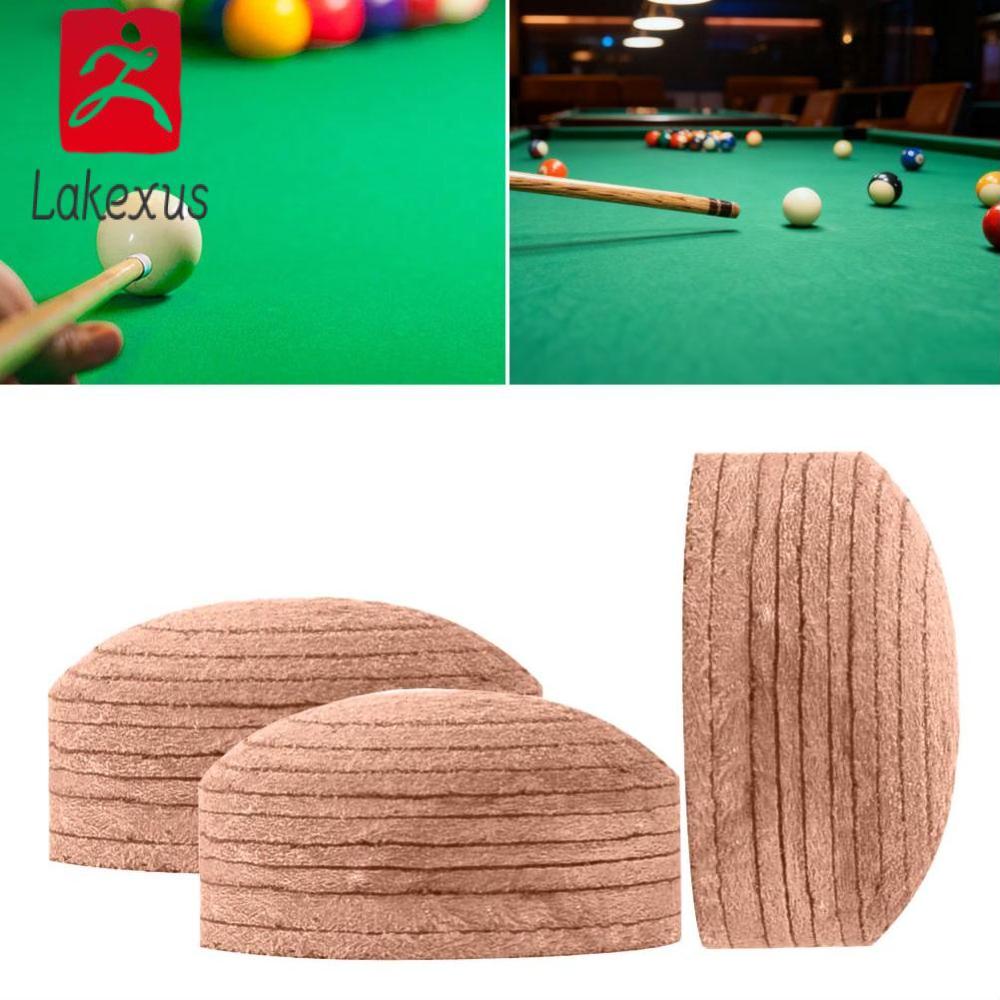 Lakexus 1 đầu bida da heo nhiều lớp 10/11/12/13mm đàn hồi tuyệt vời cho phụ kiện bida xoay mạnh