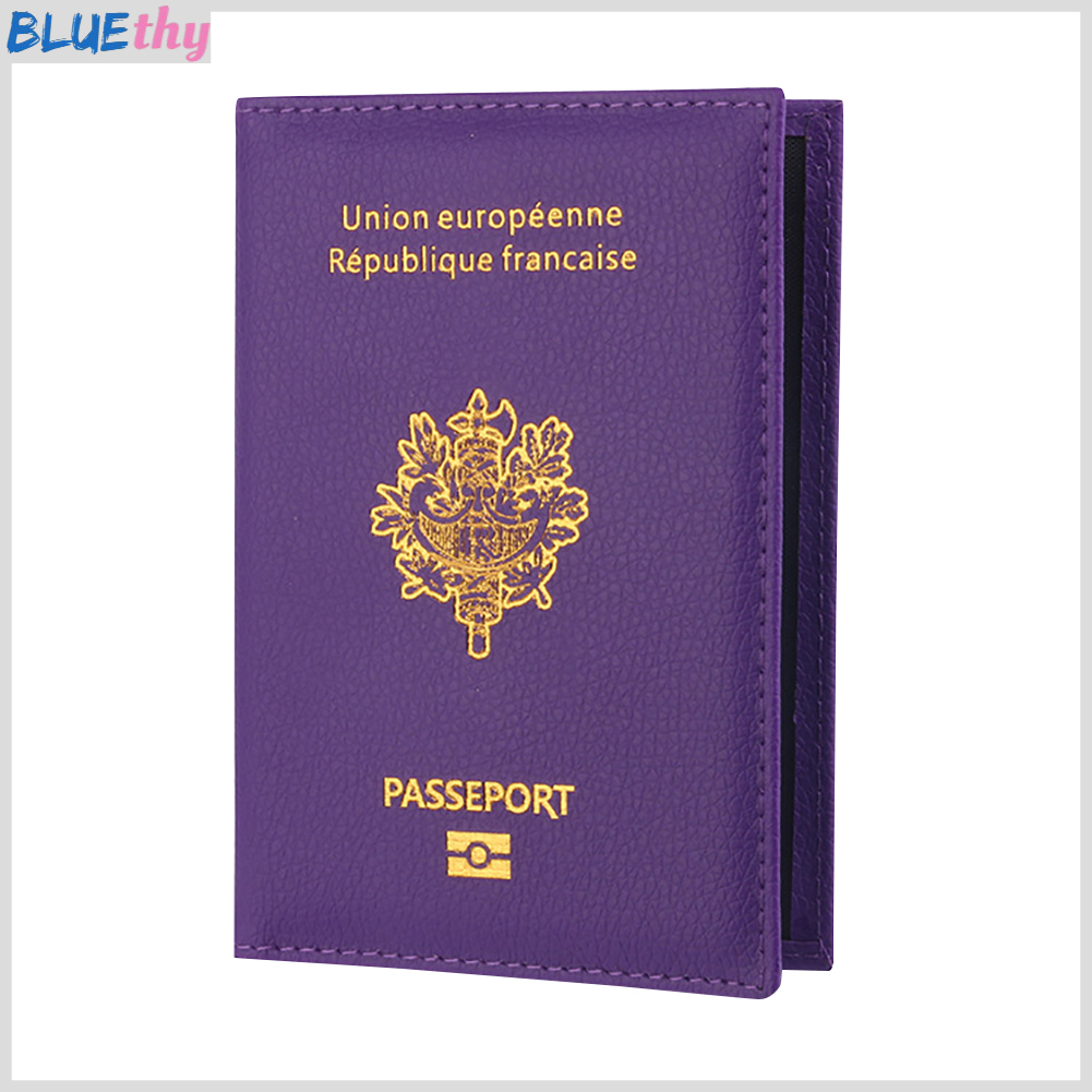 Portable Passport Bank Credit Card Document Cover Holder Case Travel Protector