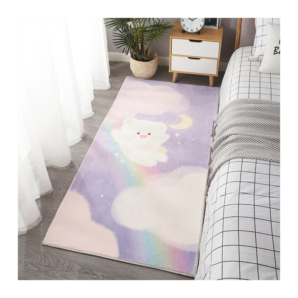 Tùy Chỉnh hoạt hình dễ thương Kawaii nội thất trang trí phòng ngủ Ative siêu mềm Mèo Thảm Cho Cô Gái nội thất trang trí phòng ngủ Thảm Thảm trải nền