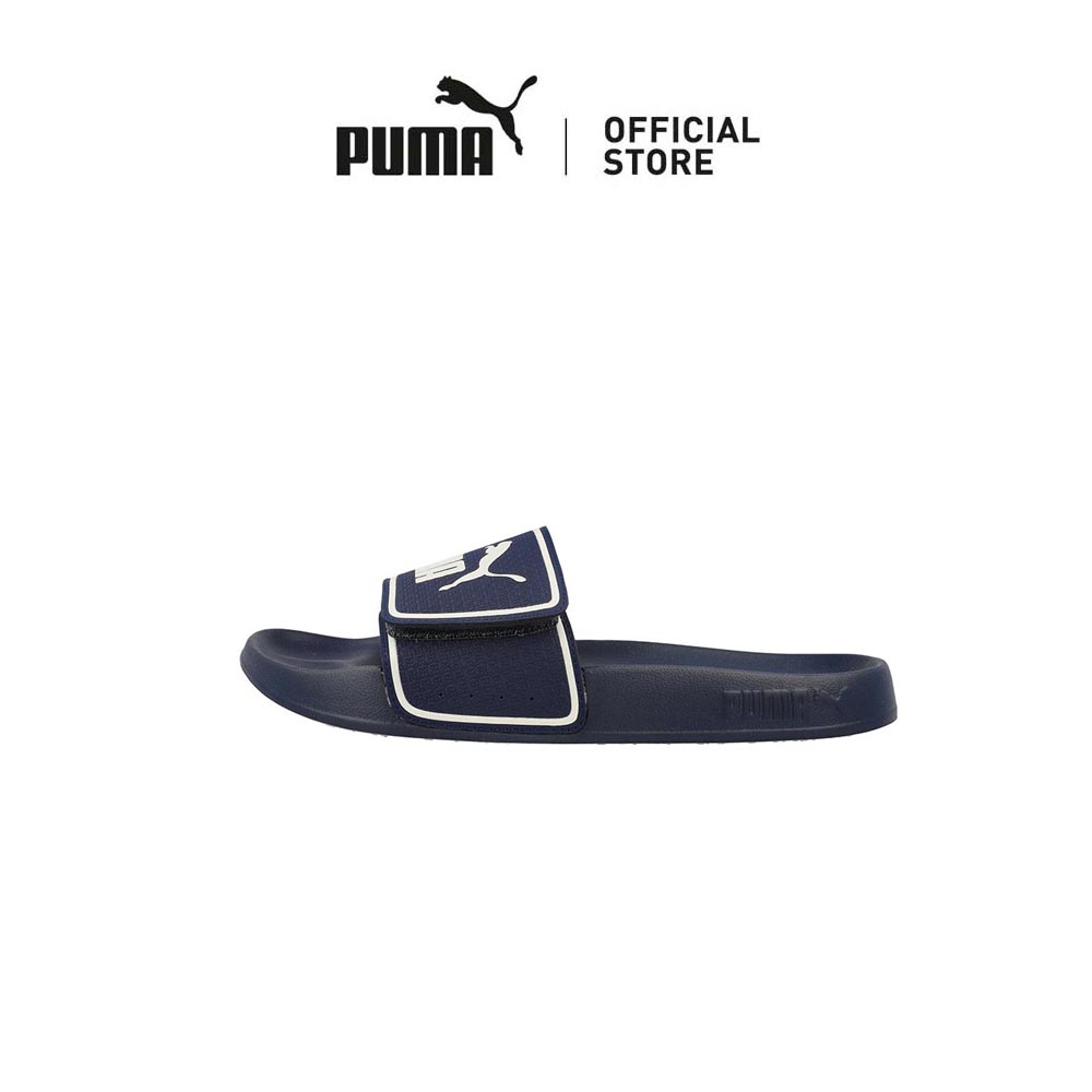 Discount on Puma  shoes - SKU: Puma Unisex Leadcat 2.0 V Slides Slippers (Blue)