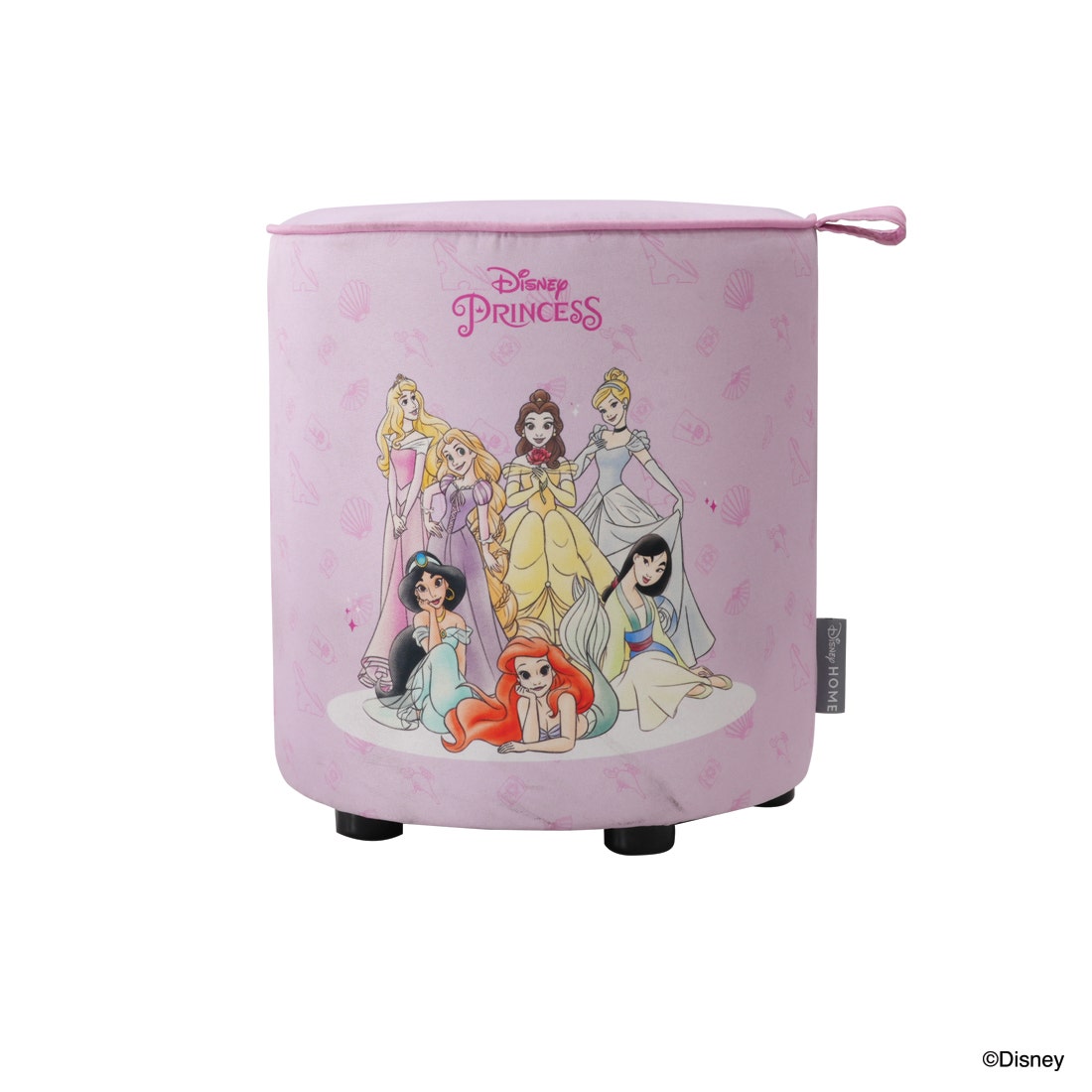 SB Design Square DISNEYHOME สตูล DISNEY รุ่น PRINCESS/STOOL-R/MIX สีม่วงอ่อน (40x40x45 ซม.) ราคา 990 บาท*ส่งฟรี