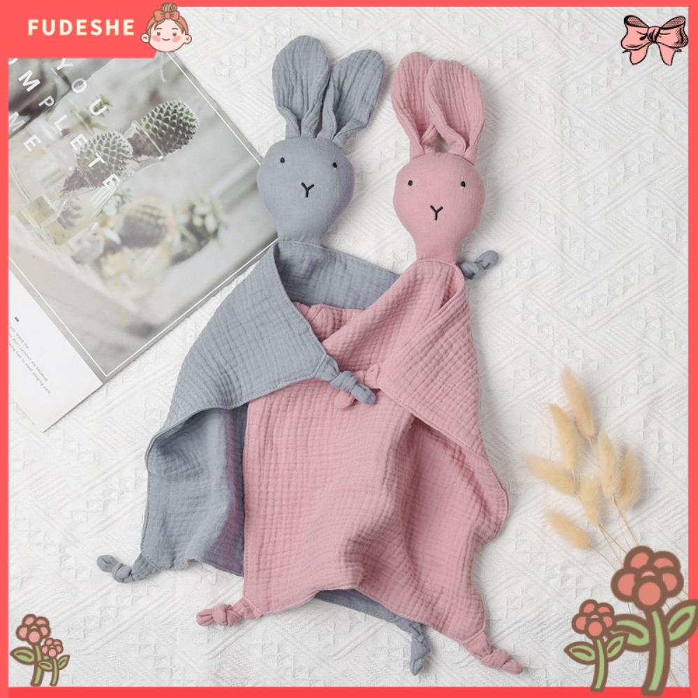 FUDESHE มัสลิน แฟชั่นสำหรับผู้หญิง ปลอบประโลม + เอาใจ ผ้านวมคลุมเตียง + ผ้าห่ม นอน + ตุ๊กตา นอน + ของเล่น ทารก + ผ้าขนหนู + ผ้ากันเปื้อน ราคา 169 บาท*ส่งฟรี