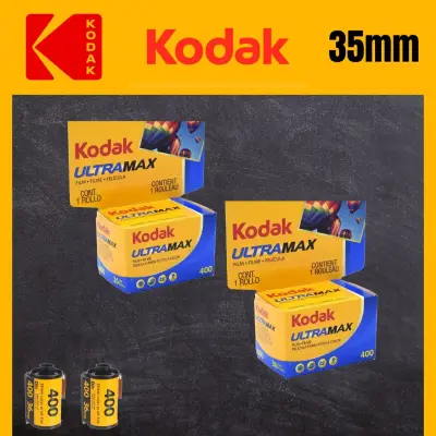 2 Rolls of Kodak Ultramax 400 Color Negative Film (ISO 400) Colour Film 35mm-36