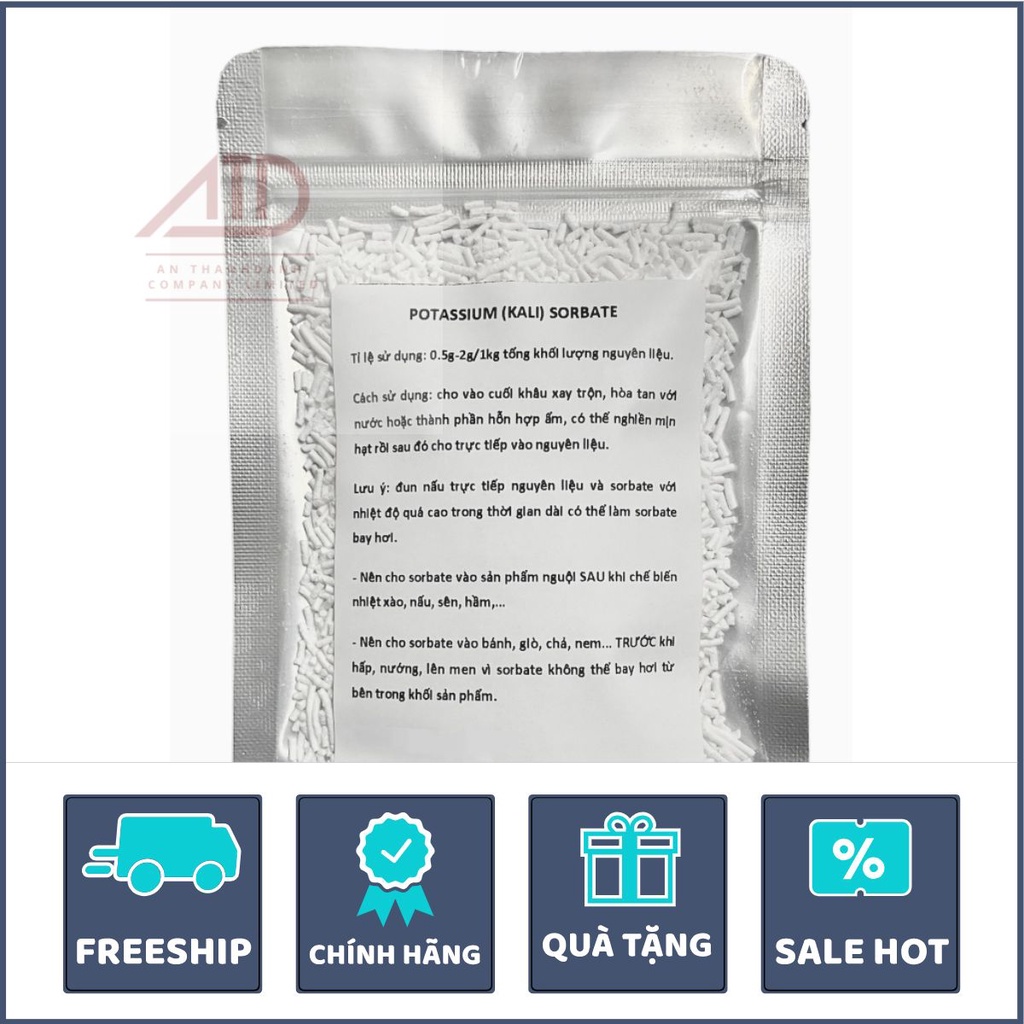 Chất bảo quản chống mốc Potassium Sorbate Granules