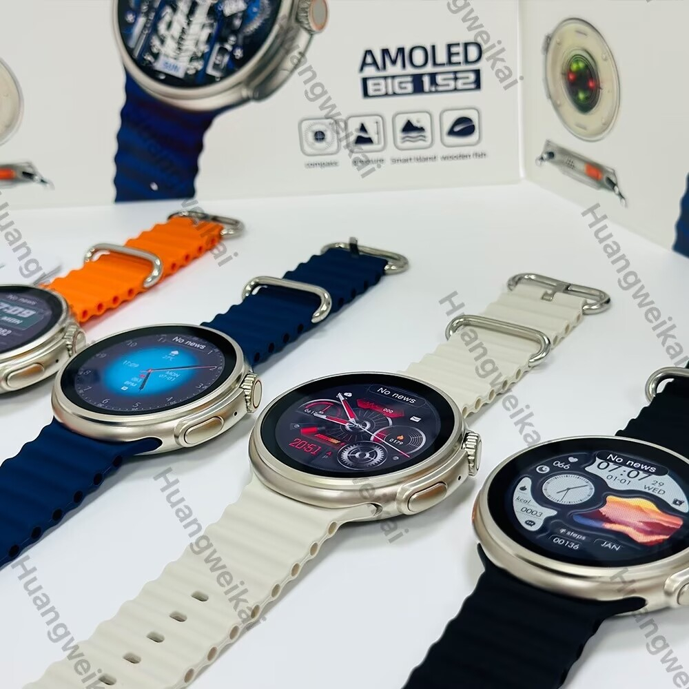 🔥【Readystock】 + Giao hàng miễn phí + cá tuyết🔥AMOLED Đồng hồ thông minh z78 siêu tối đa đồng hồ mặt tròn cuộc gọi sạc Bluetooth không dây màn hình cảm ứng trọn bộ Smartwatch VS H11 Hello Watch Ultra HK9