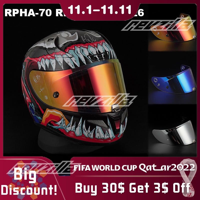 HJ-26 Mũ bảo hiểm xe máy Revo Visor cho HJC rpha 11 & rpha 70 casco moto