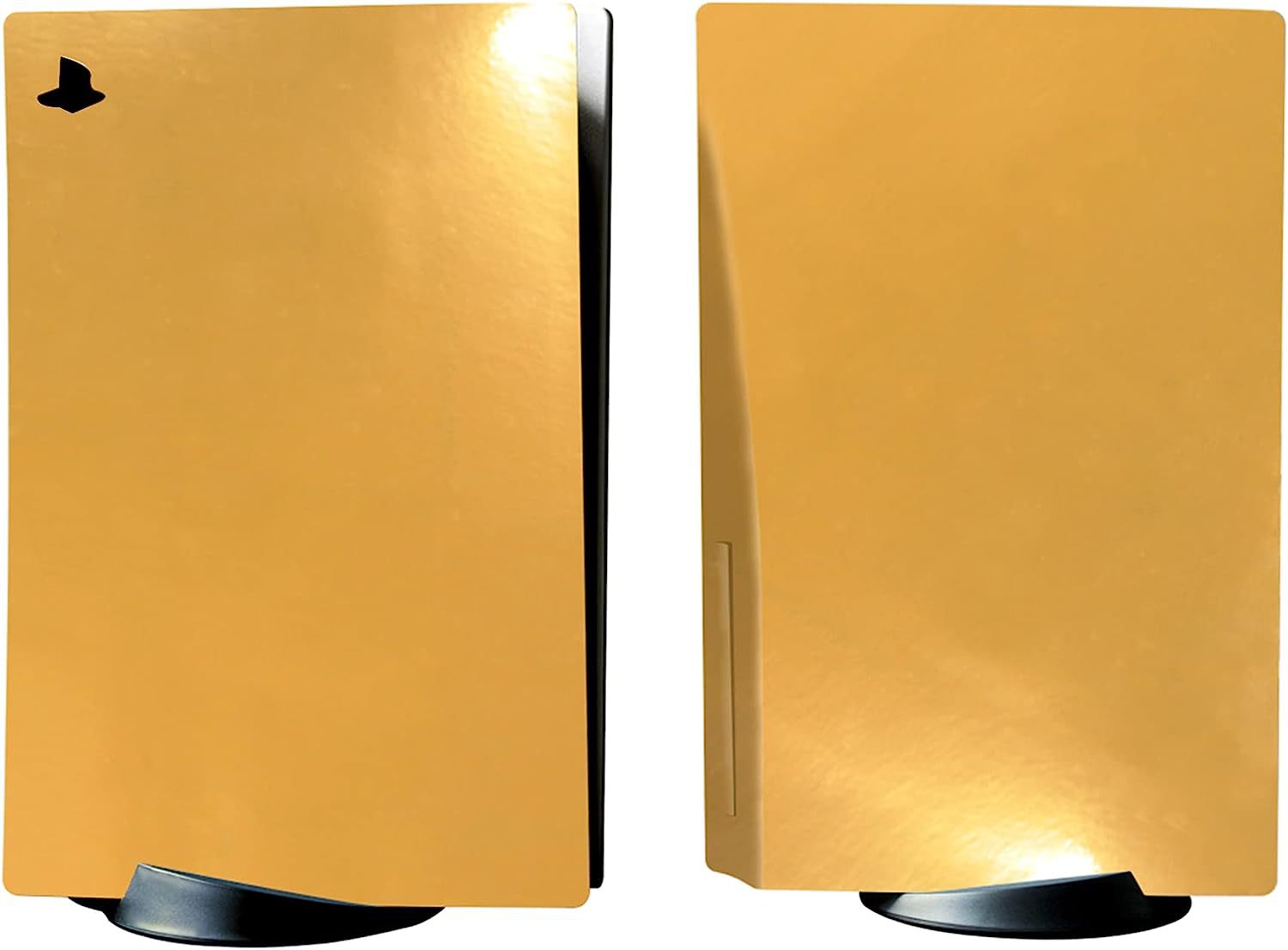 Ps5 Sticker Film Optical Drive Version Digital Version Electric Gold Gold Spot Gold Chrome Skin