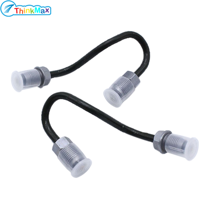 Phanh Xe hơi dòng 2pcs phía sau ống phanh a1195 1k0611763e 1k0611763f thay thế tương thích cho MK5 MK6 A3 TT