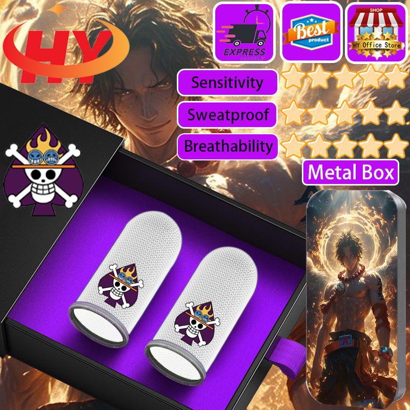 【COD】HY【Free Fire】Gaming Finger Sleeve gloves Touch thumb (2PCS) Anti-Sweat PUBG COD Call of duty Mobile legends state of survival Presyo 96 Piso*Libreng Shipping