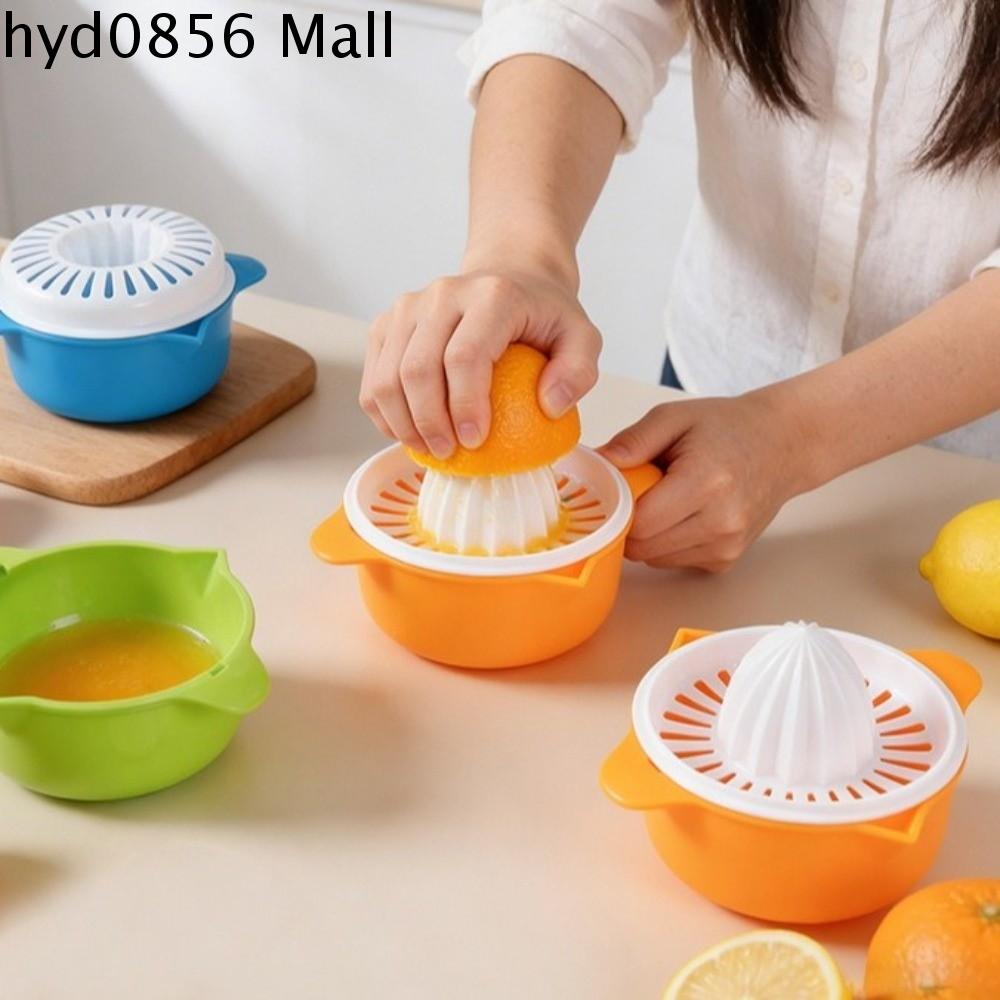 HYD0856 Máy ép tay Máy ép trái cây thủ công Có thể tháo rời Nhựa Máy vắt chanh bằng tay Di động Ổn định Máy ép trái cây Cắm trại