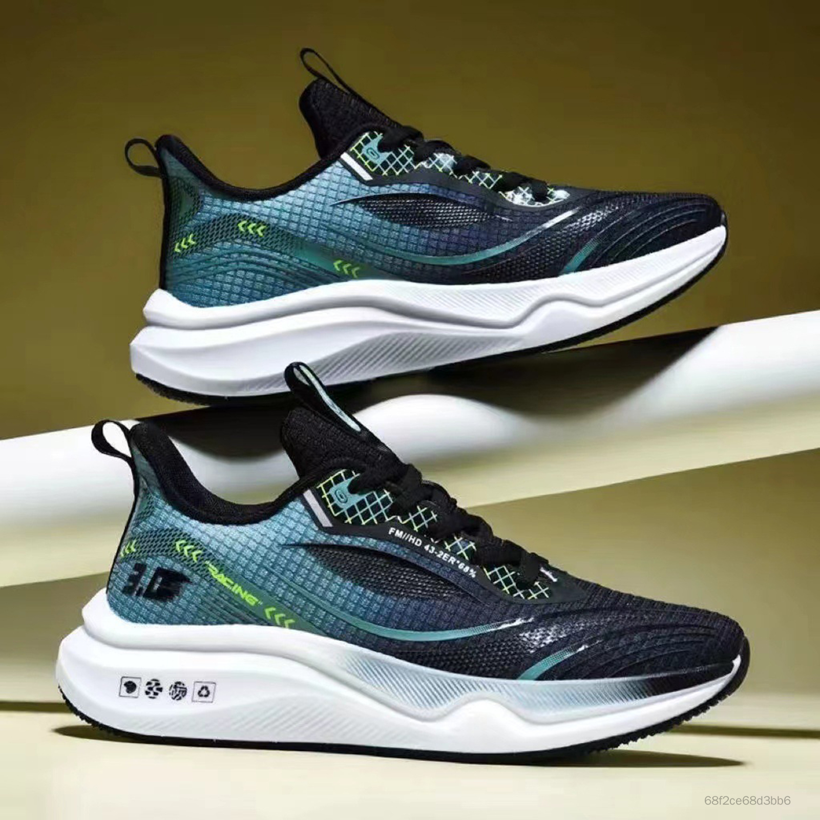 Unisex Sports Casual Sneakers Anti-Slip & thoải mái Giày chạy bộ duy nhất cho tập thể dục DTYU-VN - 4