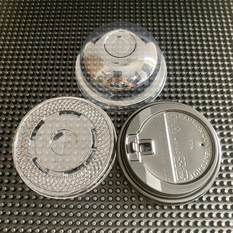 Lốc 50c nắp phi 90 đậy ly giấy, ly tim