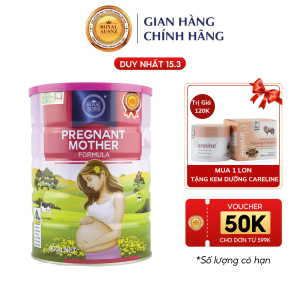 Sữa Bột Hoàng Gia Pregnant Mother Formula Dành Cho Phụ Nữ Mang Thai Royal AUSNZ 900g nhập khẩu