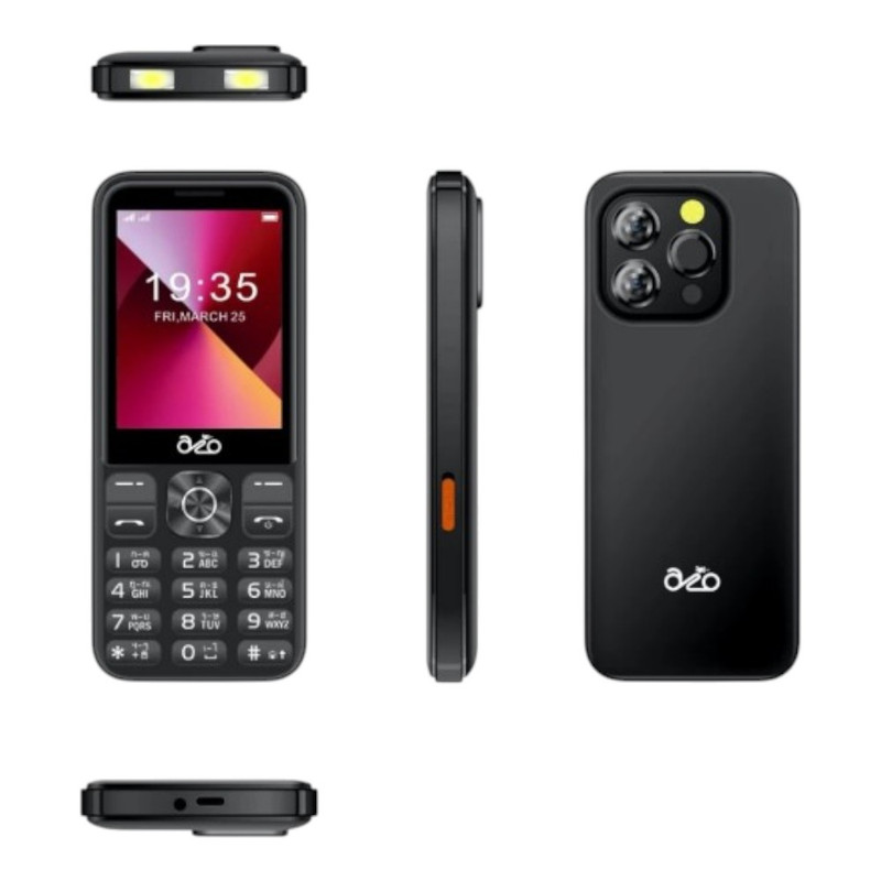 inovo โทรศัพท์ปุ่มกด A08 Happy X ระบบ 2 ซิม จอกว้าง 2.9 นิ้ว รองรับ 3G/4G พร้อมประกันศูนย์ 1 ปี Black ราคา 970 บาท*ส่งฟรี