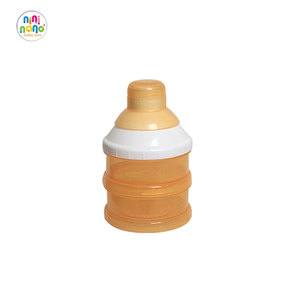 Nininano Tempat Susu Bubuk Bayi Kontainer Wadah Susun Tumpuk Traveling Baby Milk Powder Container