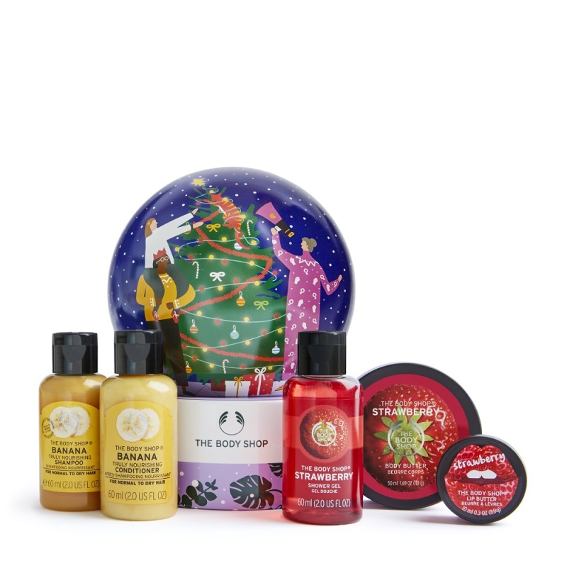 Buy The Body Shop Lather & Smooth Snow Globe Gift Dome (Christmas Gift Set) Singapore