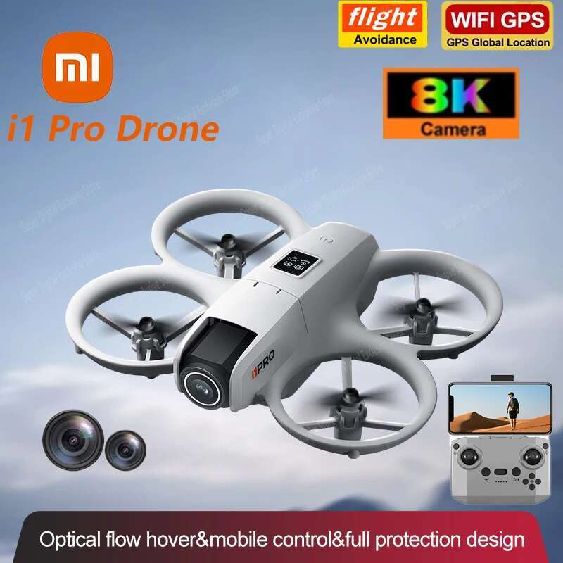 Xiaomi i1PRO Mini 8K HD Camera kép chướng ngại vật trên không lưu lượng quang học Tránh bốn trục RC