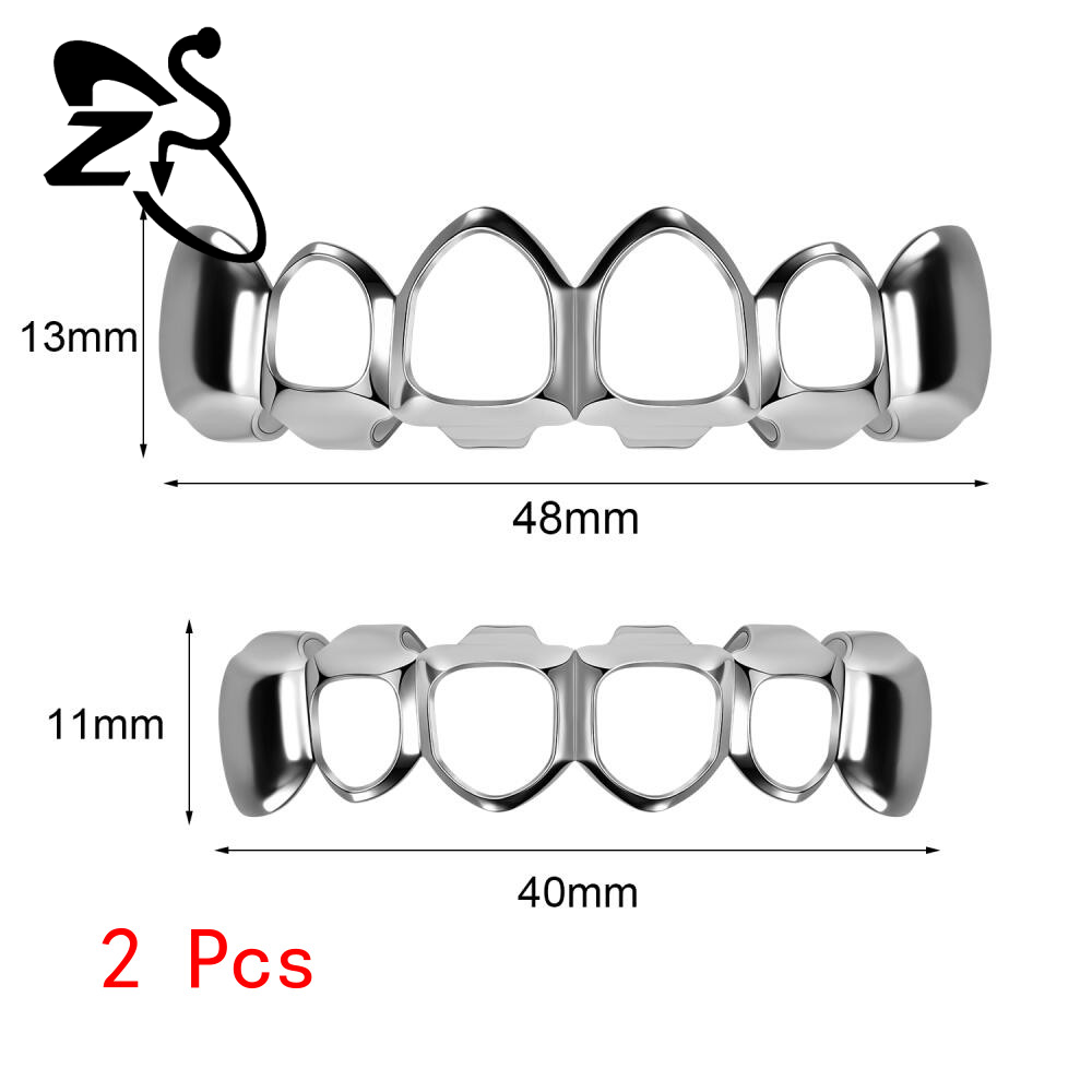 1 cái hip hop răng cap đánh bóng niềng răng rapper thấp dưới grillz cho răng hình hoa duy nhất grill