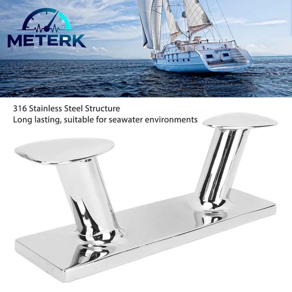 Meterk Marine Cleat Anti Corrosive 12 นิ้วเรือ Bollard Multi Purpose Universal สำหรับ Dock ราคา 3,882 บาท*ส่งฟรี