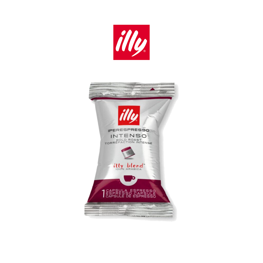 ILLY IPERESPRESSO COFFEE CAPSULES FLOWPACK ESPRESSO INTENSO ROAST - 100 CAPSULES ราคา 4,235 บาท*ส่งฟรี