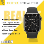 Realme S9 Max Smart Watch: GPS, Waterproof, Bluetooth, 1.9-inch