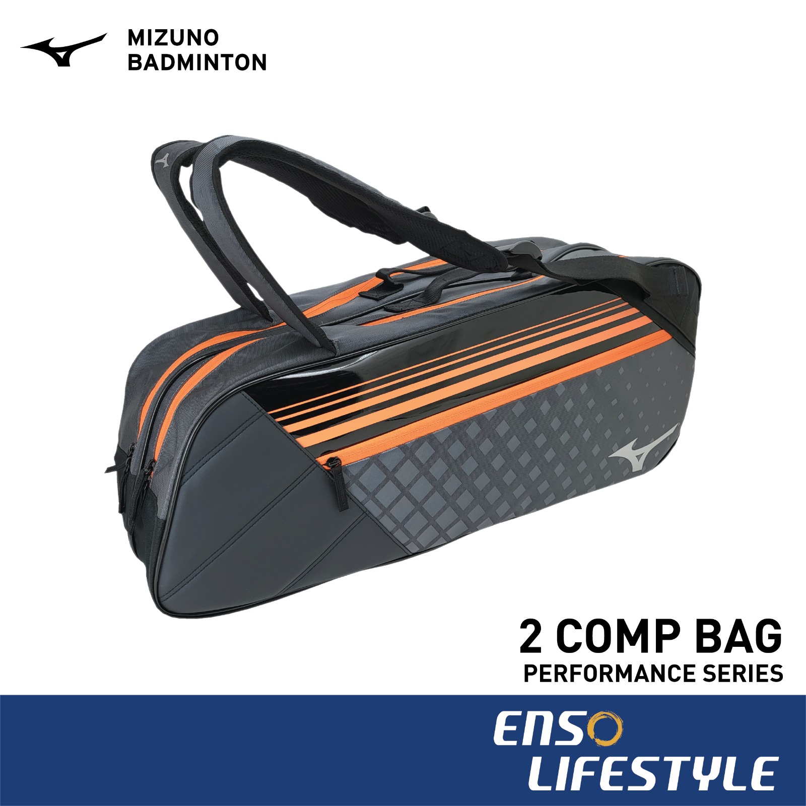 FLAMEER Sling Backpack Lightweight Racket Storage Bag for Women Men Tennis Badminton