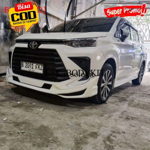 Bodykit Avanza 2022 2023 Bodykit Kuat-Lentur-Tebal Harga 632,500 rupiah*Gratis Ongkir