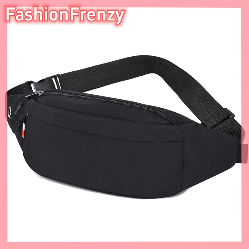 FashionFrenzyY Túi Đeo Hông Nam Túi đeo thắt lưng chức năng thông thường màu Xám túi đeo thắt lưng lớn Túi Đựng Tiền Điện thoại Túi Đeo Hông Du Lịch