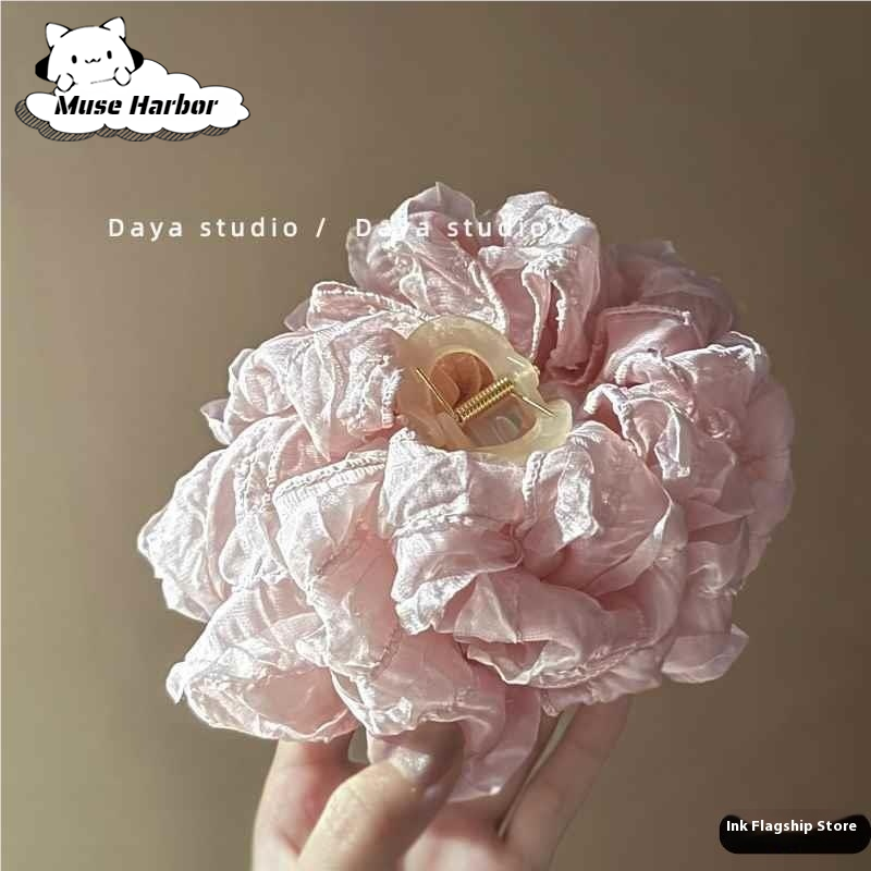 Muse Harbor คลิปผมโบว์ใหญ่สำหรับผู้หญิง ดีไซน์วินเทจและสดใส ราคา 28 บาท*ส่งฟรี