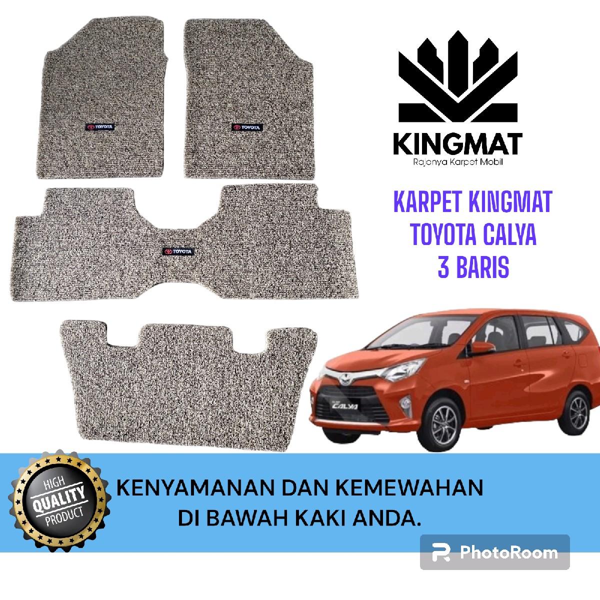 Karpet TOYOTA CALYA 3 BARIS Car Giá 389,000 Đồng*Miễn phí vận chuyển