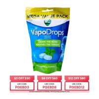Vicks VapoDrops Menthol Cough Cold 42 Lozenges