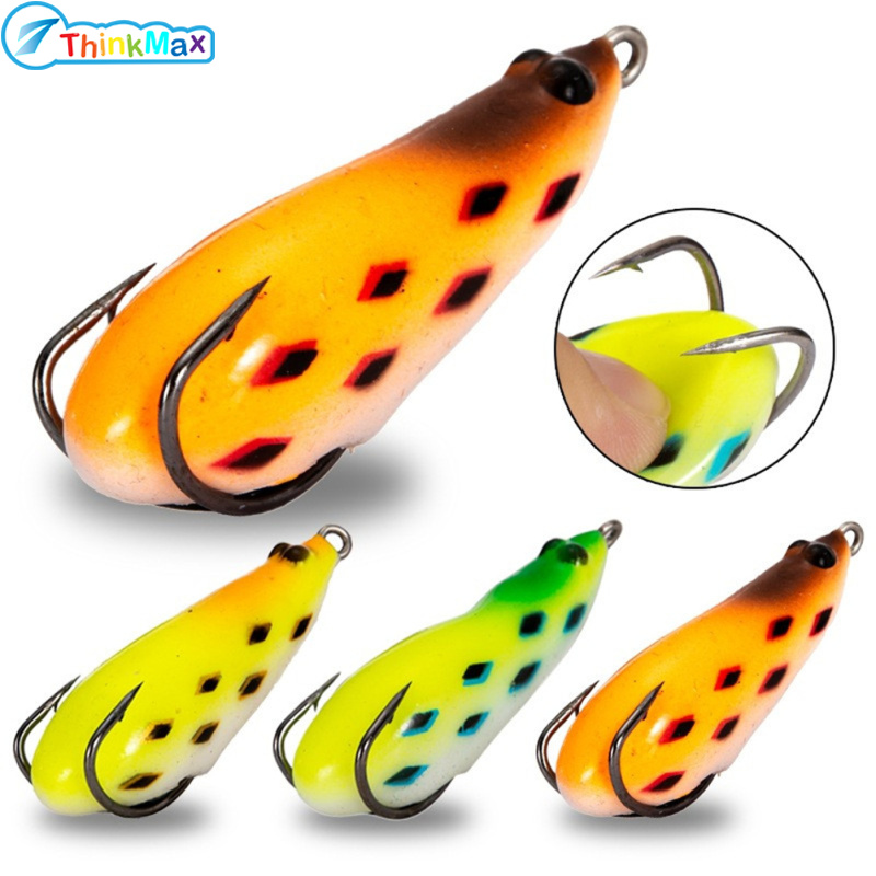 3pcs/set Silicone Fishing Bait Fishing Lure Set With Spotted Painting Fishing Tackles ราคา 39 บาท*ส่งฟรี