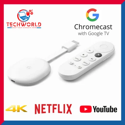 Google Chromecast with Google TV -Streaming Entertainment in 4K HDR-Dolby Vision and Atmos-with Local 2 pin Plug