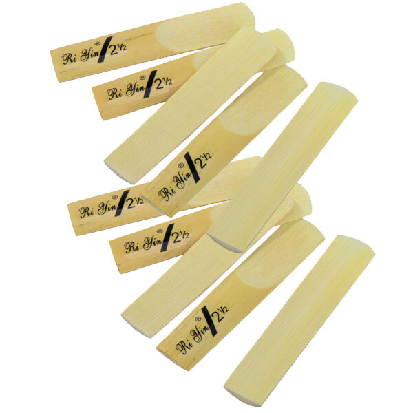 LazaraSport 10 chiếc Alto Saxophone sậy 2.5 SỨC MẠNH 2 1/2 cho người lớn sinh viên tự làm