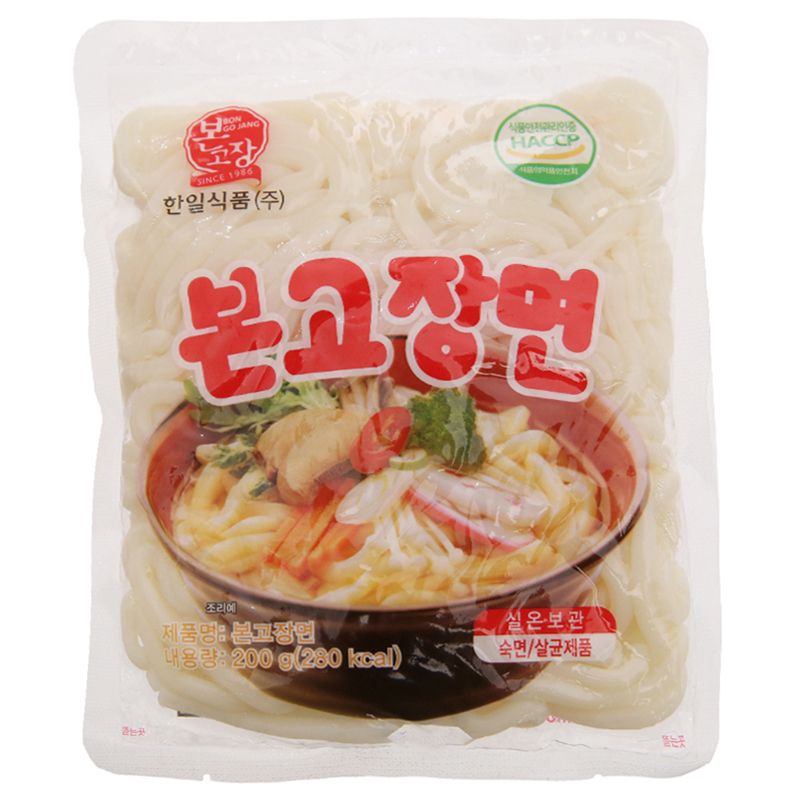 Mì Udon bon ojang Hanil Food Gói 200G - Mì Nhập Khẩu Hàn Quốc