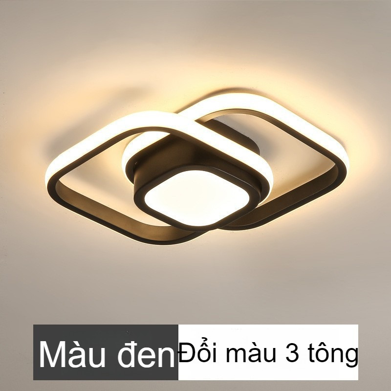 B-HQ đèn ốp trần led điều khiển từ xa 3 chế độ ánh sáng dịu tiết kiệm điện phong cách tối giản cho phòng ngủ ban công hành lang