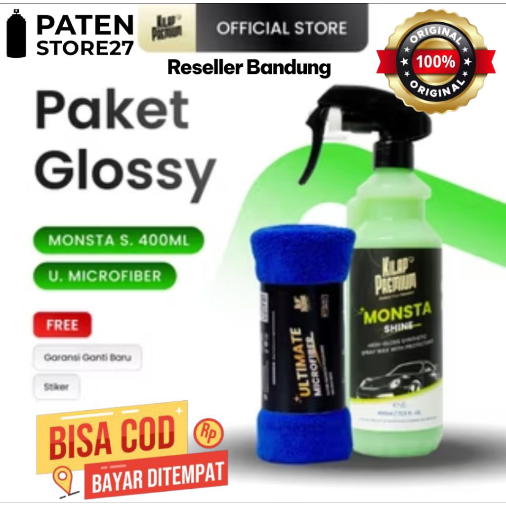 Monsta shine | gloss premium-gloss body motorcycle car helm glossy, sealant semi coating wax paint, car motorcycle paint gloss, Harga 37,500 Ringgit*Penghantaran Percuma